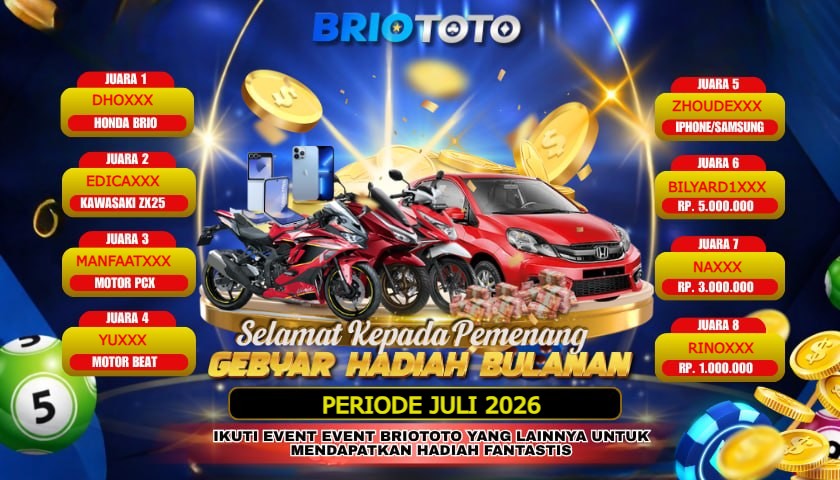 PEMENANG GEBYAR LOMBA BULANAN